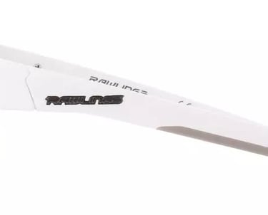 Rawlings Youth RY 2002 sunglasses side view white frame
