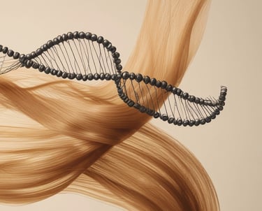 A barbershop or salon setting with black leather chairs and mirrors. The interior features a modern design with sleek lines and minimalist décor, including glass shelves and dark wooden cabinets. The room appears tidy and well-organized, creating a professional and upscale atmosphere.