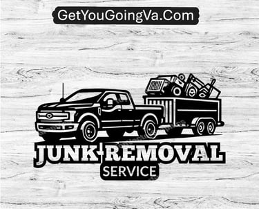 junk removal service. trash clean up garbage clean up and removal.