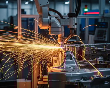 laser-cutting in motion
