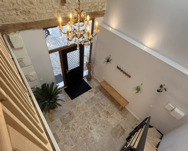 Vue intérieure du gîte Pierres à Champniers prêt d'Angoulême