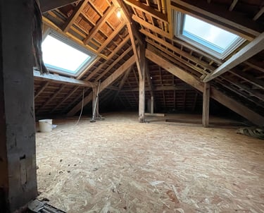 Combles avant travaux