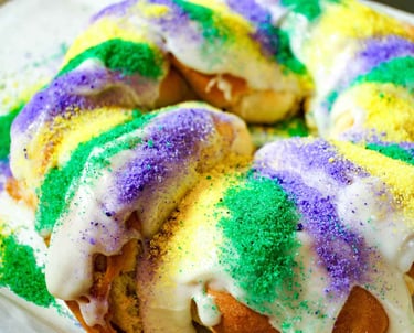 New Orleans King Cake
