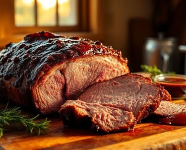 cooked brisket