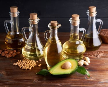 variety of cooking oils