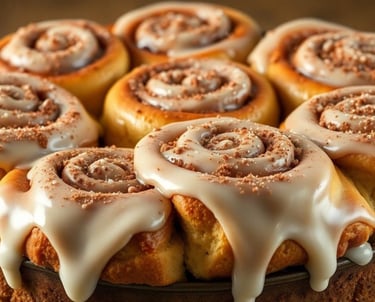 Banana Bread Cinnamon Rolls