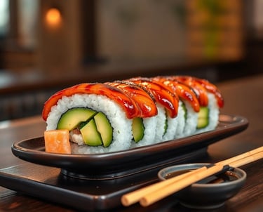 Eel Avocado Roll (Unagi)