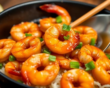 Honey-Garlic Shrimp