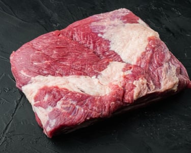 raw brisket