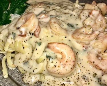 Shrimp Alfredo