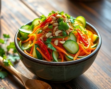 Spicy Thai Cucumber Salad