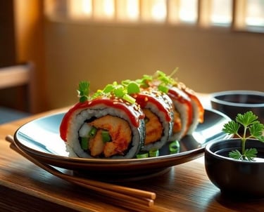 Teriyaki Chicken Roll