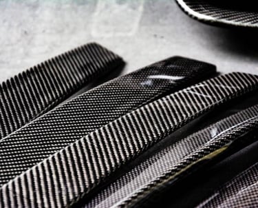 "Advanced carbon fibre materials used in spacecraft structures