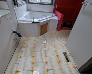tile installation services