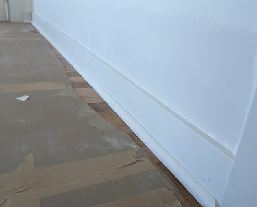 base board installing