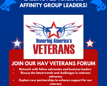 Graphic for Honoring America's Veteran's, Veterans Forum