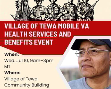 Graphic for the Village of Tewa Mobile VA Health Services