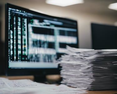 white and black abstract painting