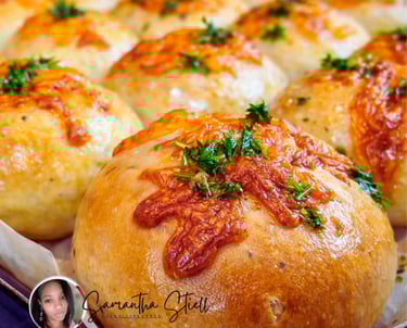 Cheesy Potato-Stuffed Rolls