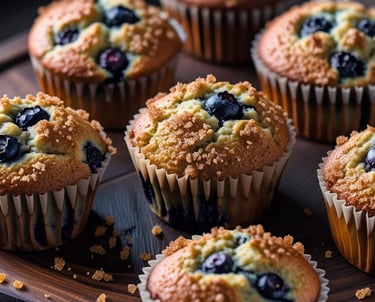 Lemon Blueberry Muffins
