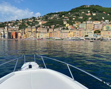 Private boat tour to Camogli and San Fruttuoso Abbey