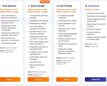 garage plans and prices
