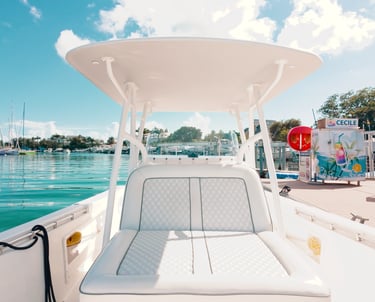 Banquette confort bateau forboat 34 guadeloupe