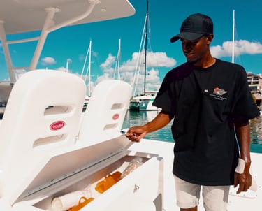 Stockage bateau forboat 34 guadeloupe