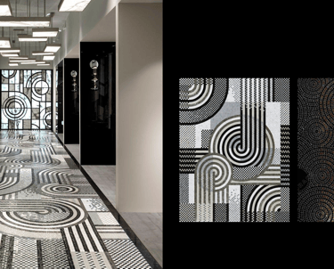 Glass Mosaic Mural , Custom Mosaic Mural