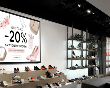 claratech's displays for retail stores