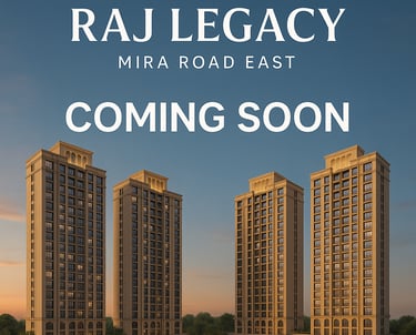 294 RAJ LEGACY MIRA ROAD EAST, 294 RAJ LEGACY, KANAKIA, MIRA ROAD EAST