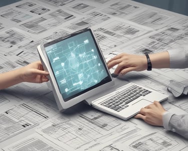 black blue and yellow textile