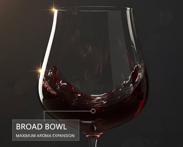Burgundy Wine Glasses wholesale in China