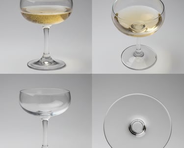 Champagne Coupe Glass wholesale in China