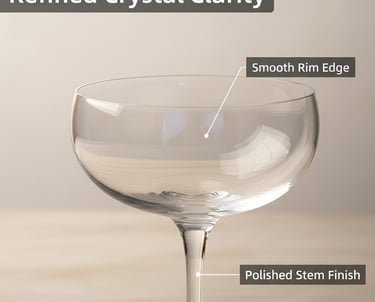 Champagne Coupe Glass wholesale in China
