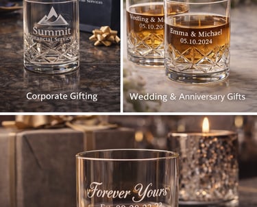 Custom Crystal Carved Glassware Manufacturer in China 