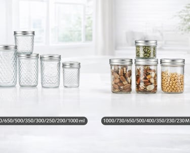 Glass Storage Jars Manufacturer in China