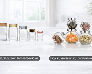 Glass Storage Jars Manufacturer in China