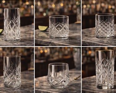 Carved Tumbler Glasses wholesale in China