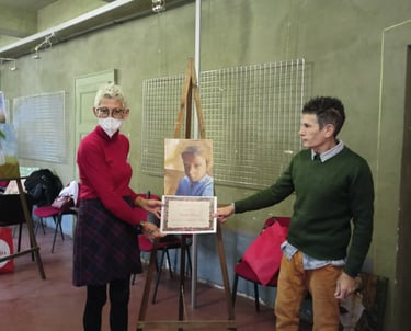 Attestato consegnato da Davide Robert Ross 