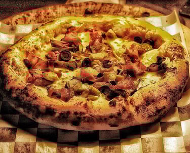 Pizza Napolitana artesanal con ingredientes frescos en Santiago NL