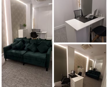 imágenes del despacho presencial ubicado en Santander 