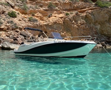 Alquiler lancha ibiza