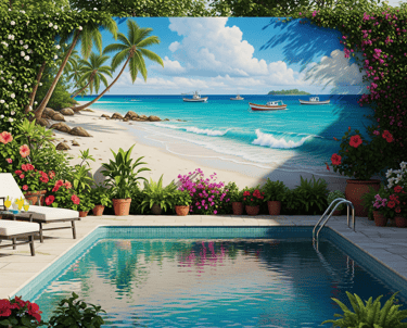Mural piscina