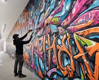 Mural graffiti