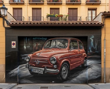 Mural para garage
