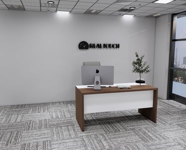 straight desk