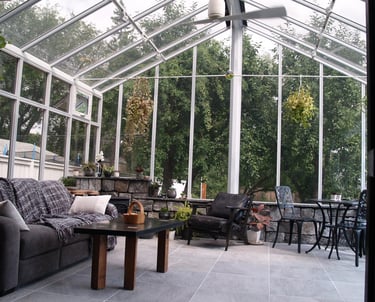 Gable Solarium Interior