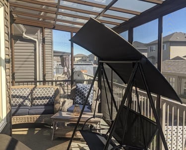 Screen Room with Patio Cover