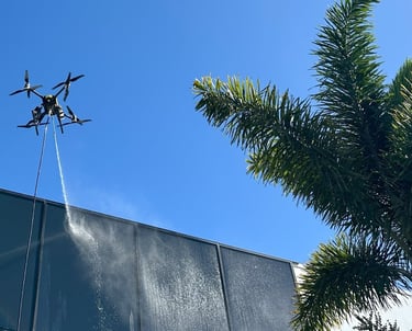 drone wondow cleaning fort lauderdale